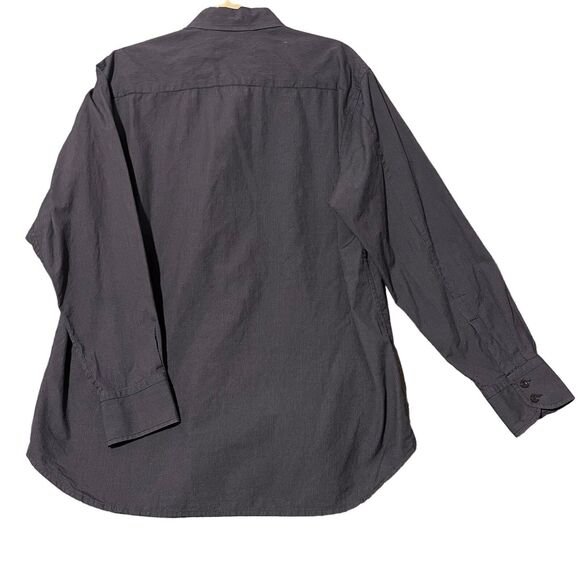 Tommy Bahama Long Sleeve Shirt Men's M Blue Floral Stripe Vacation Cowboy Resort - Picture 11 of 11